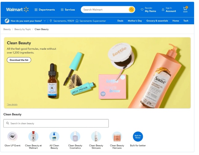 cửa hàng của Walmart